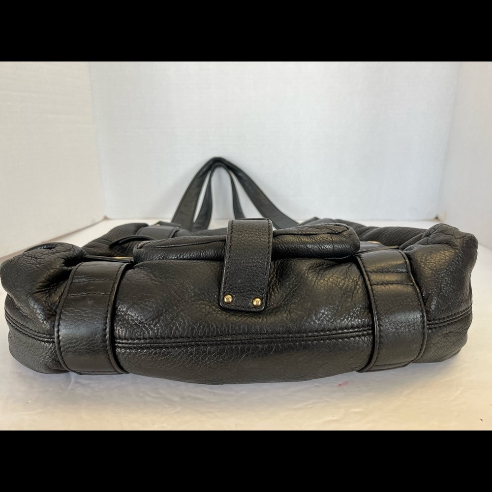 Michael Kors Black Buckle Satchel - Picture 13 of 15